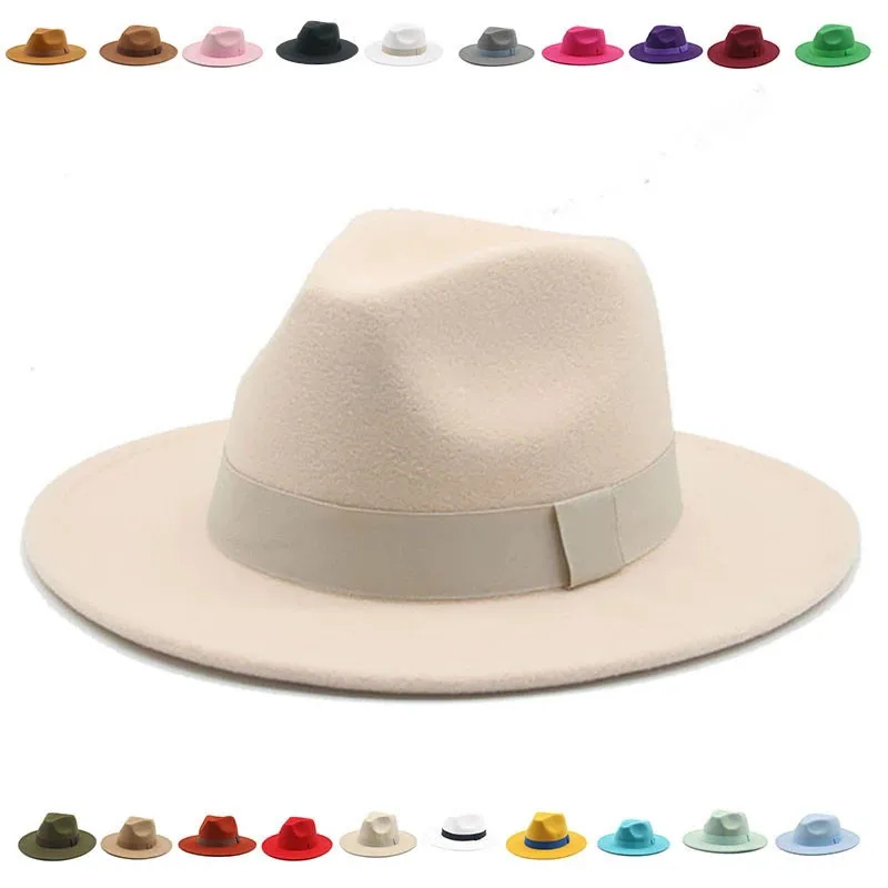 Fedora Hat Wool - шапка женская шляпа мужская шляпа фетровая