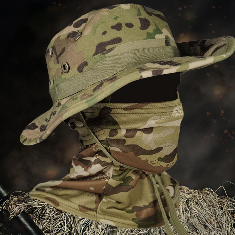 Boonie Hat Tactical - Тактическая камуфляжная шляпа Boonie — военная