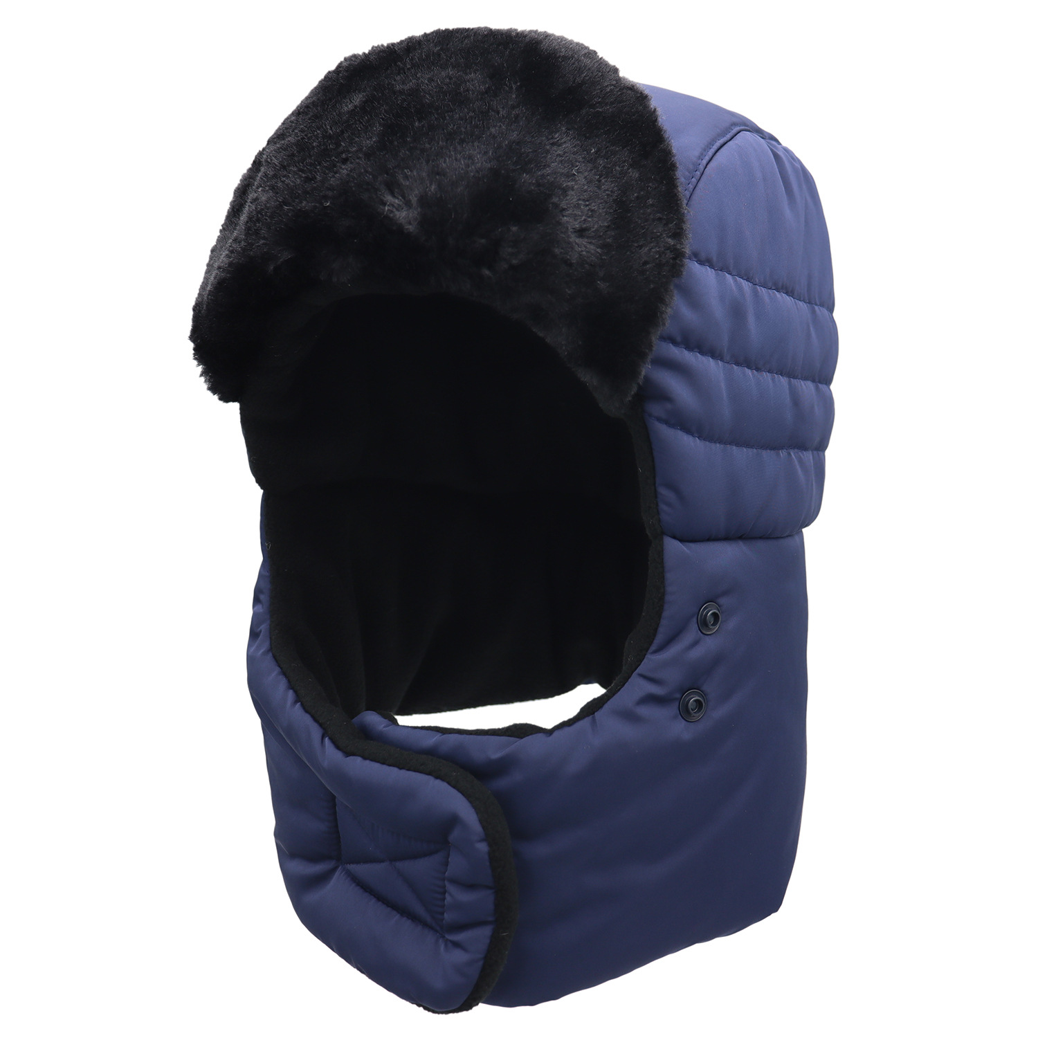 Trapper Hat Ear Flap - Мужская зимняя ушанка с защитой для