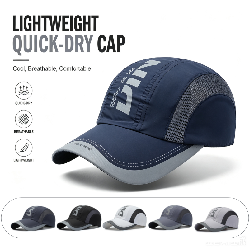 Running Cap Lightweight - Быстросохнущая спортивная кепка для мужчин, легкая