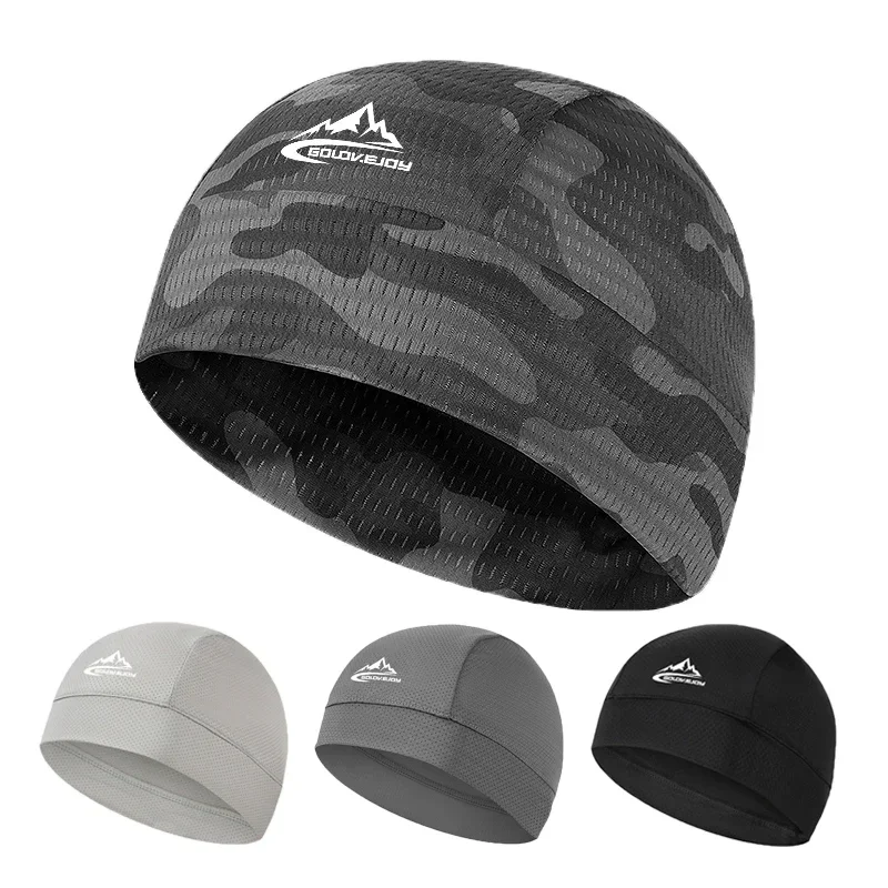 Skull Cap Helmet Liner - Летняя велосипедная кепка из ледяного шелка,
