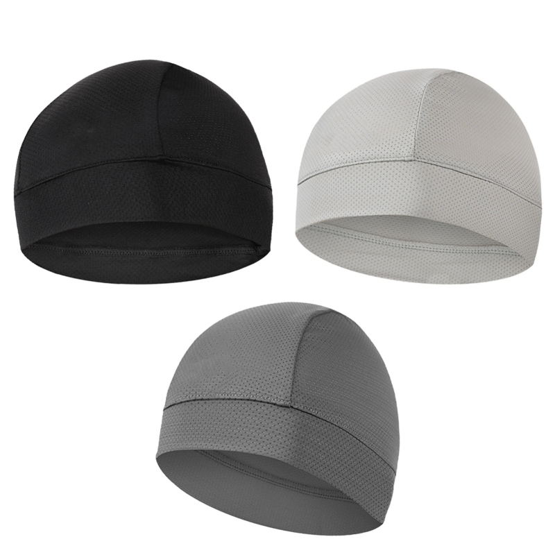 Skull Cap Helmet Liner - Летняя быстросохнущая дышащая сетчатая шапка-бини для