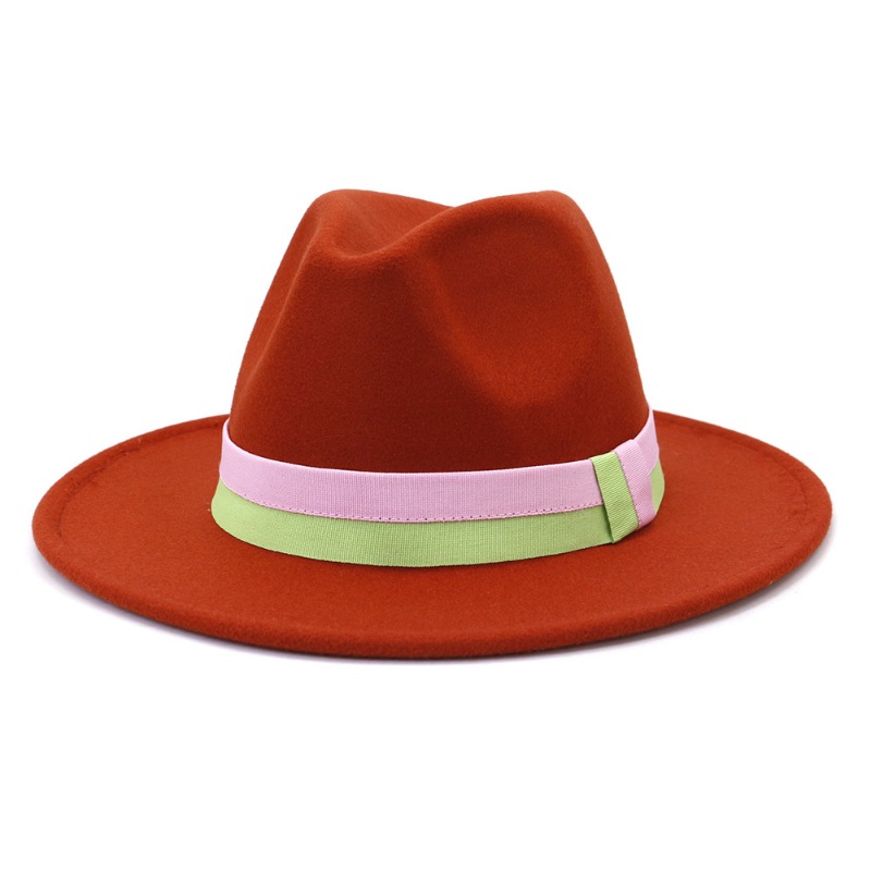 Унисекс осенне-зимняя новая ши – обзор и цена Fedora Hat Wool