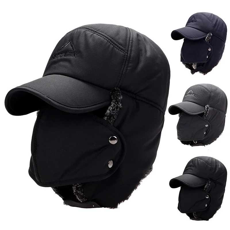 Зимняя теплая ветрозащитная ша – обзор и цена Trapper Hat Ear Flap