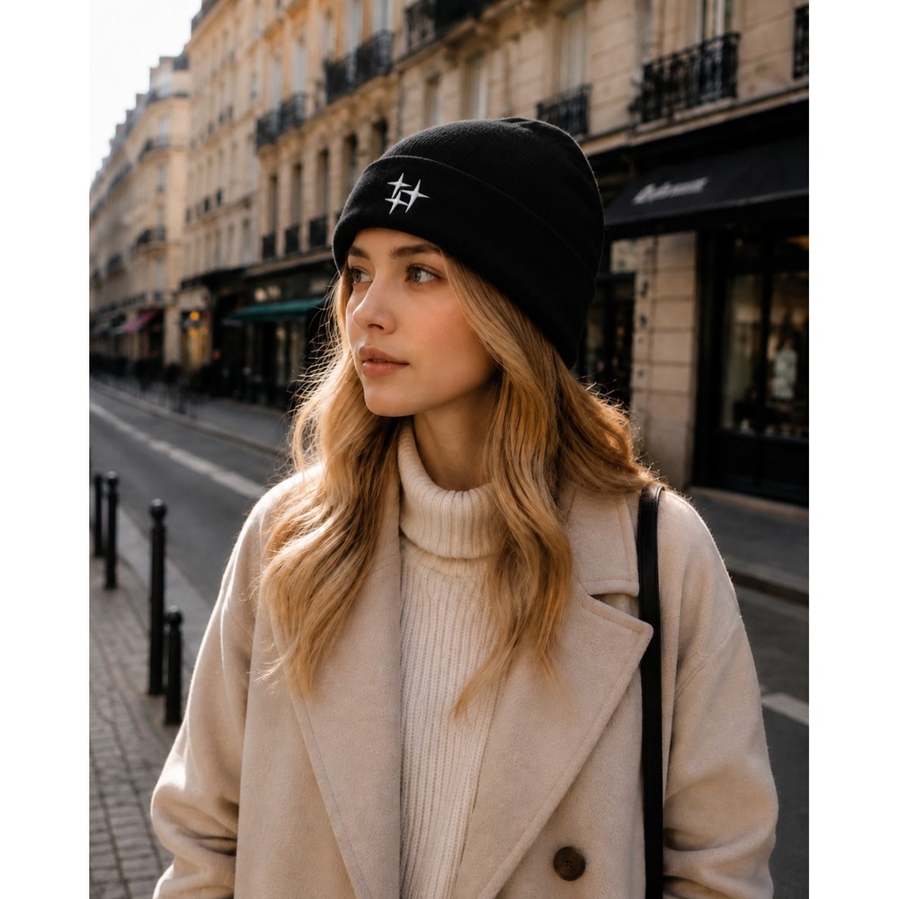 Женская зимняя вязаная шапка-б – обзор и цена Beanie Cuffed Knit