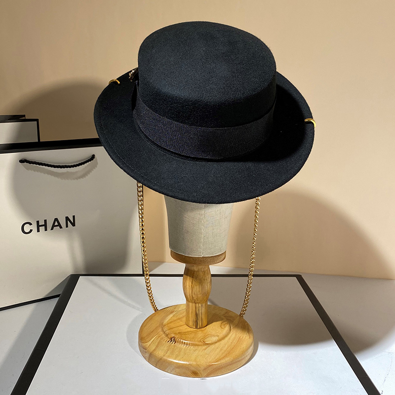 Новинка, зимние женские шапки  – обзор и цена Fedora Hat Wool