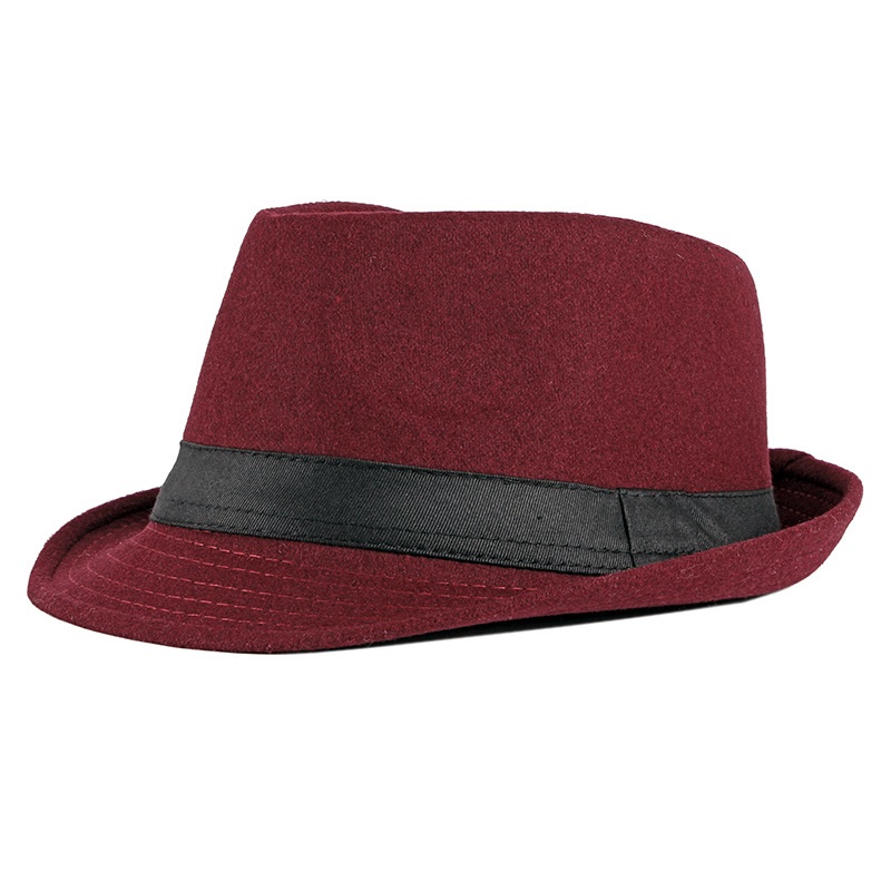 Мужская шапка, новая осенне-зи – обзор и цена Fedora Hat Wool