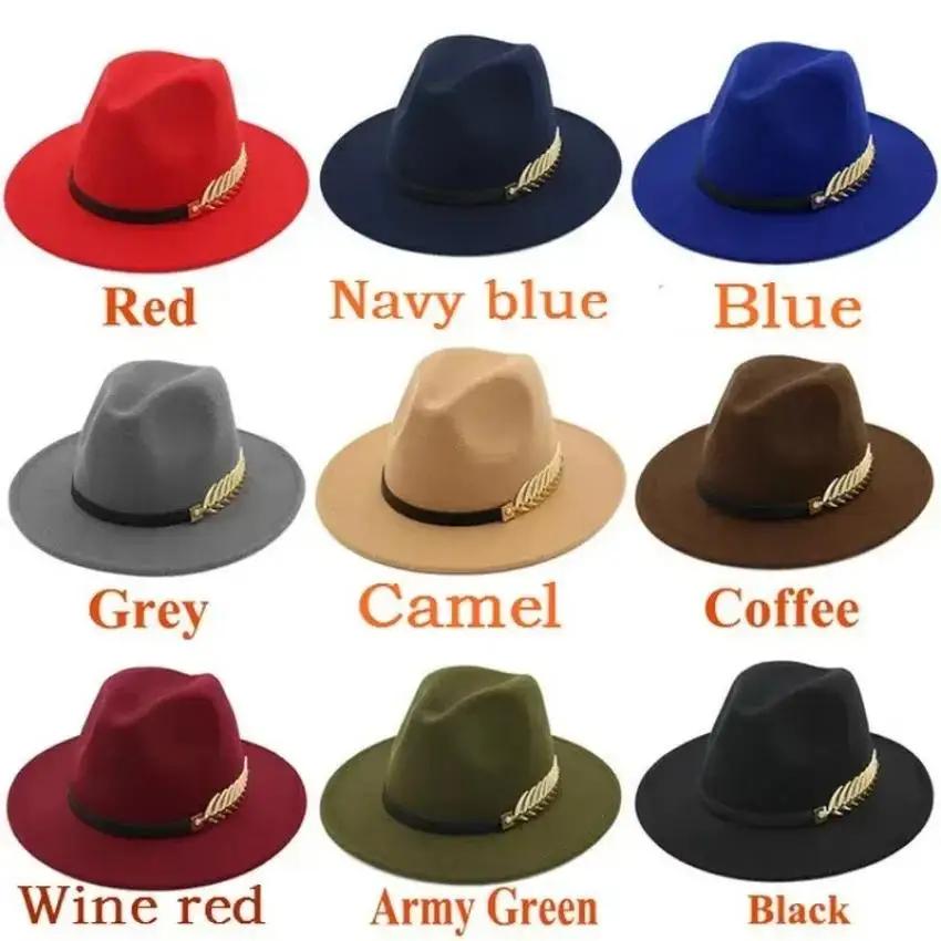 Простые модные шерстяные шляпы – обзор и цена Fedora Hat Wool
