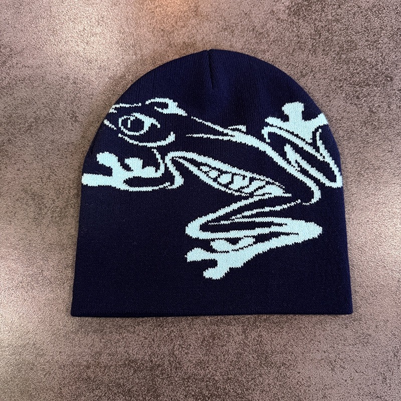 Шапка с принтом деревянной ляг – обзор и цена Beanie Cuffed Knit