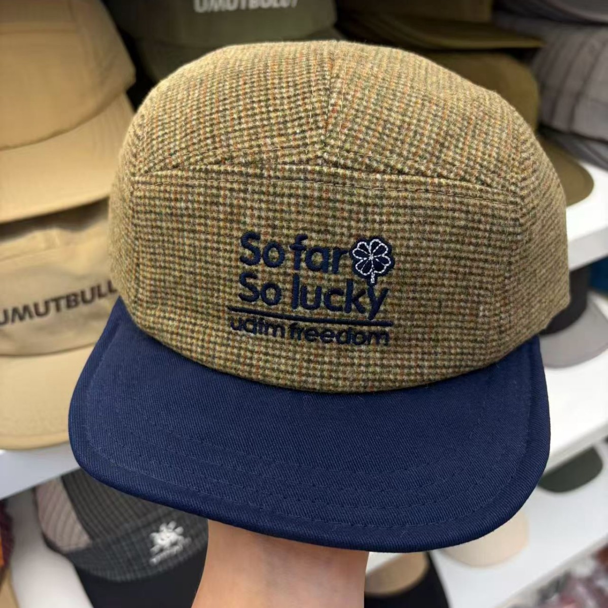 Осенне-зимняя бейсболка с выши – обзор и цена Corduroy Cap 5 Panel