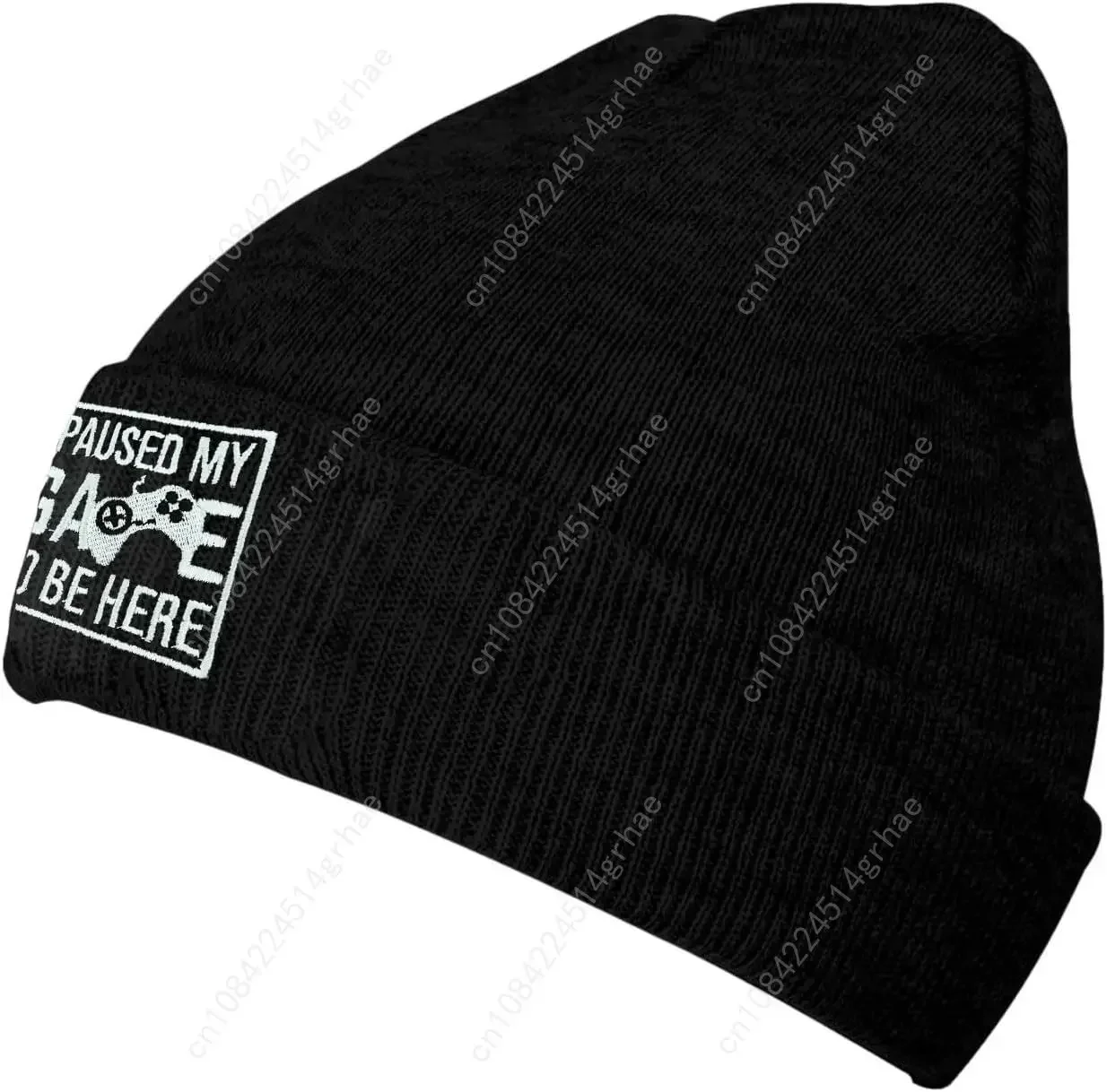 Шапка-бини с вышивкой в виде р – обзор и цена Beanie Cuffed Knit