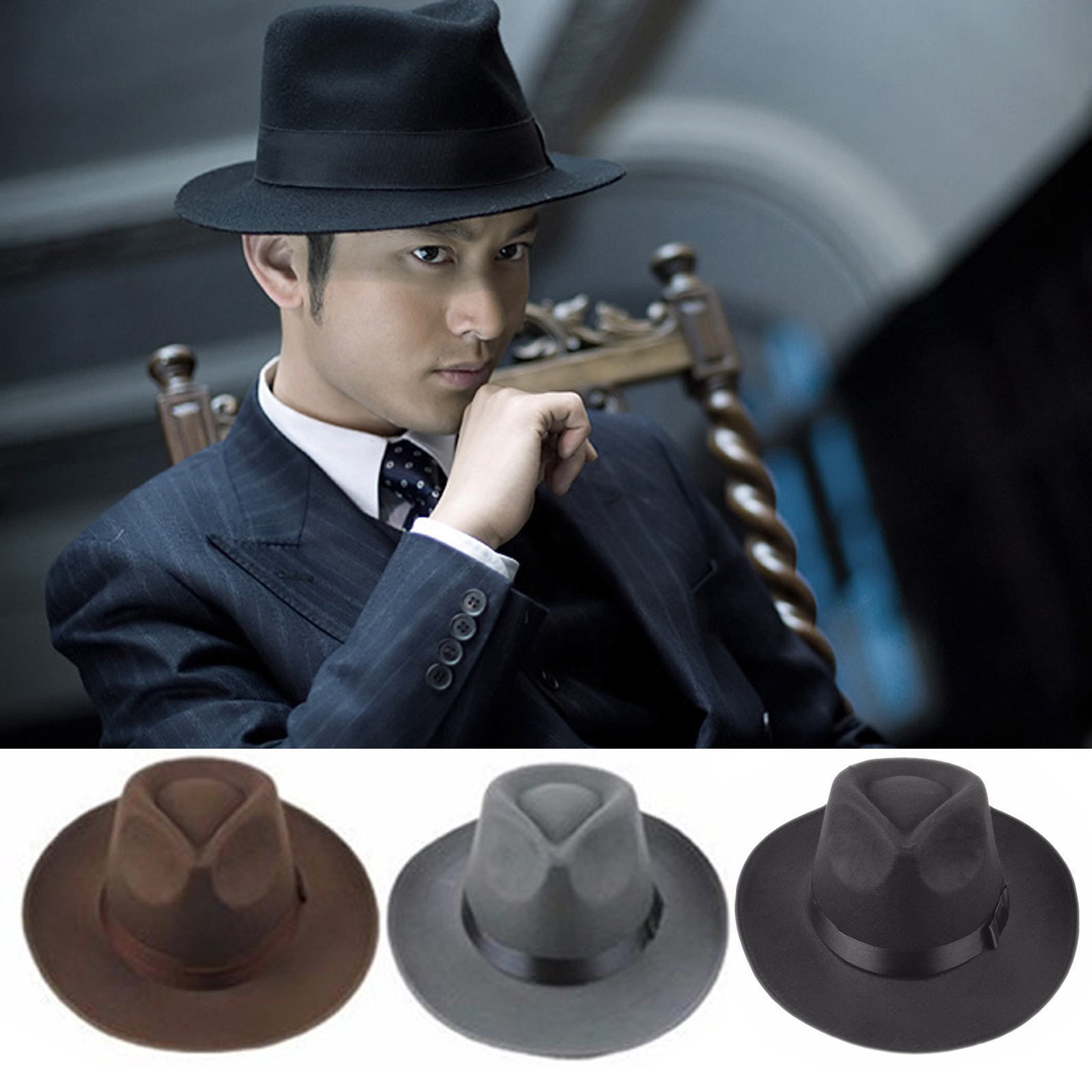 Новое поступление, унисекс, фе – обзор и цена Fedora Hat Wool