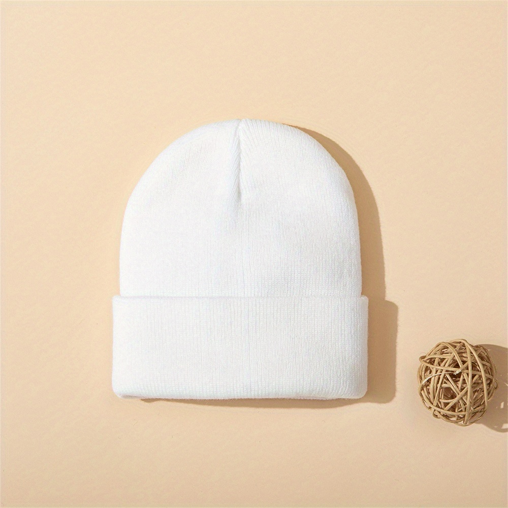 4 шт., детская шапка, вязаная  – обзор и цена Beanie Cuffed Knit
